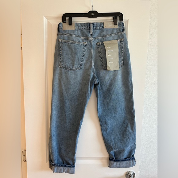 BNWT Everlane Summer Slouch Baggy Jeans Size 26 (fits like size 28) - Picture 3 of 6